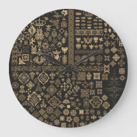 Éléments baroques : motif méga-set.