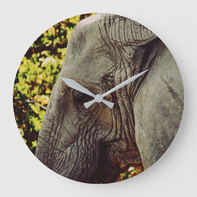 Grande Horloge Ronde Eléphant Majestic (Recto)