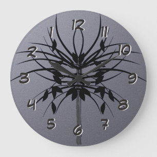 Grande Horloge Ronde Élevage - tournez de retour le temps synchronisen