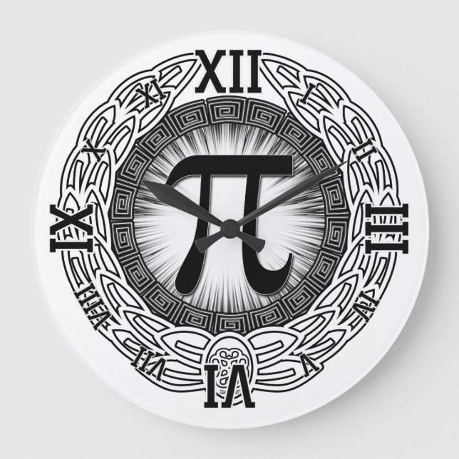Grande Horloge Ronde Emblème PI (Recto)