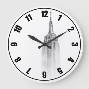 Grande Horloge Ronde Empire State Graphic