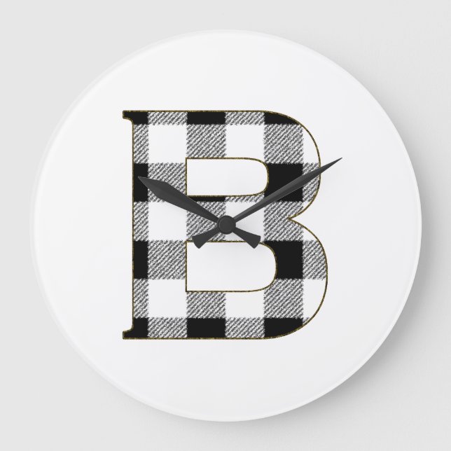 GRANDE HORLOGE RONDE EN VICHY B (Recto)