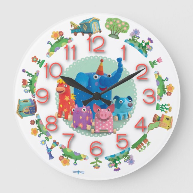 Grande Horloge Ronde Enfants (Recto)