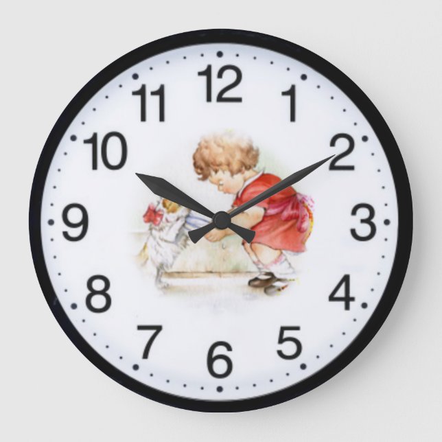 Grande Horloge Ronde Enfants (Recto)