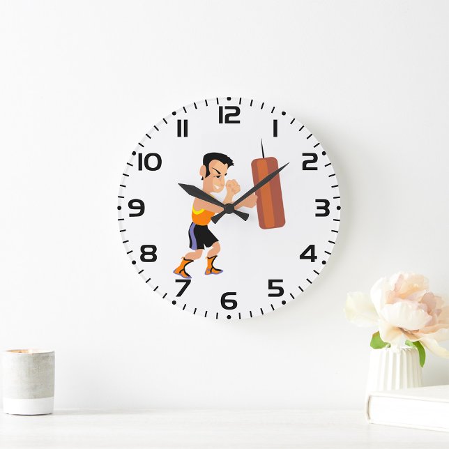 Grande Horloge Ronde Entraînement en boîte avec sac de poinçonnage (Créateur téléchargé)