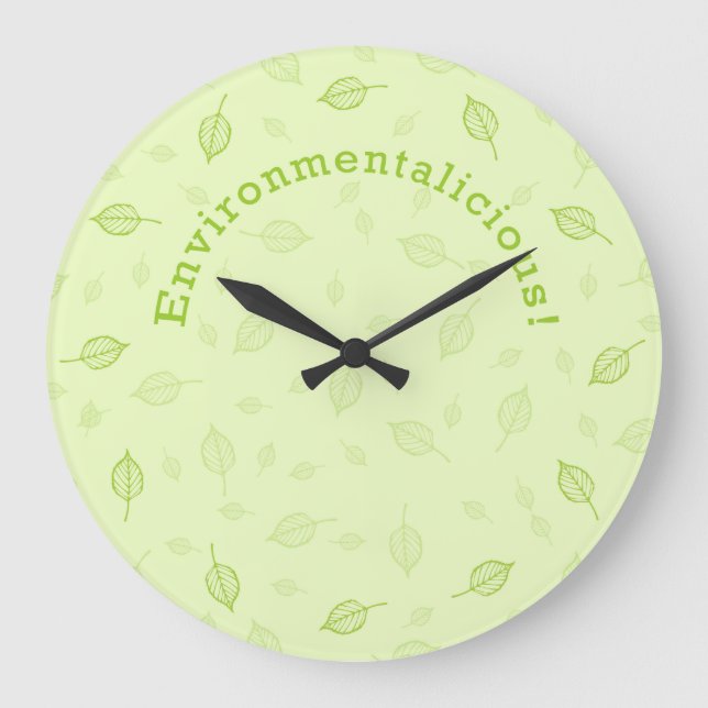 Grande Horloge Ronde Environmentalicious (Recto)