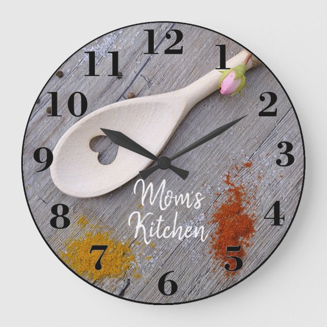 Grande Horloge Ronde Épices (Recto)