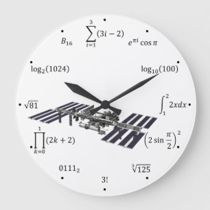 Grande Horloge Ronde Équations et notations de maths