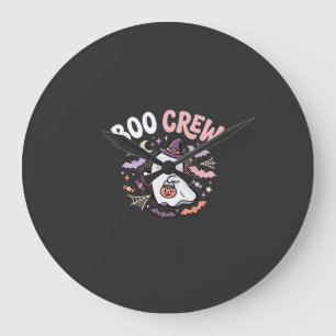 Grande Horloge Ronde Équipage fantôme de Halloween