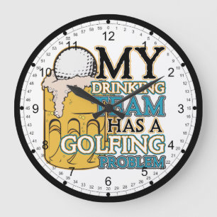 Grande Horloge Ronde Équipe de golf
