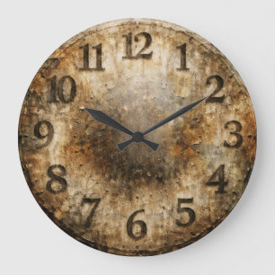 Grande Horloge Ronde Érosion du temps