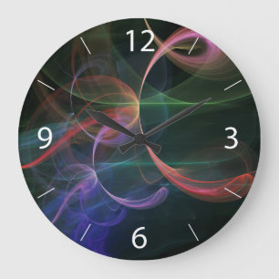 Grande Horloge Ronde Espace d'art abstrait