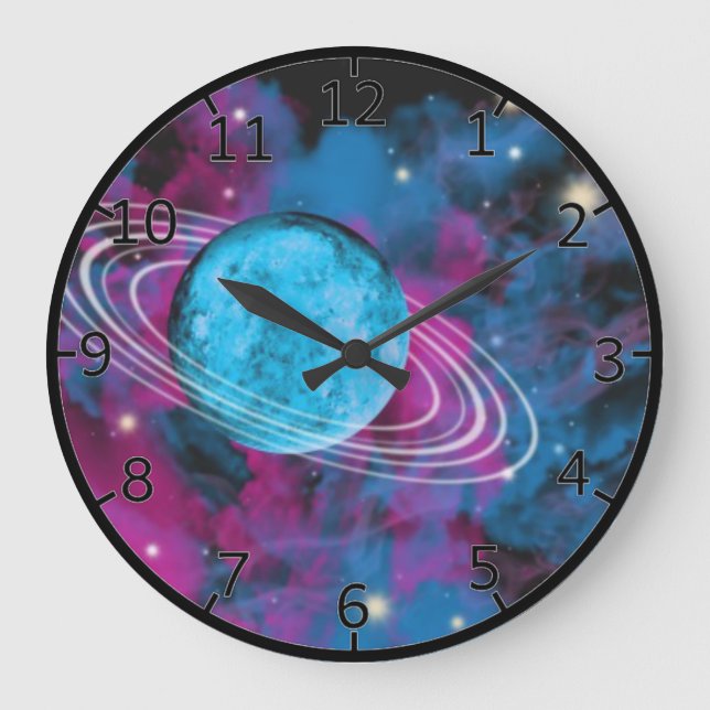 Grande Horloge Ronde Espace extra-atmosphérique (Recto)