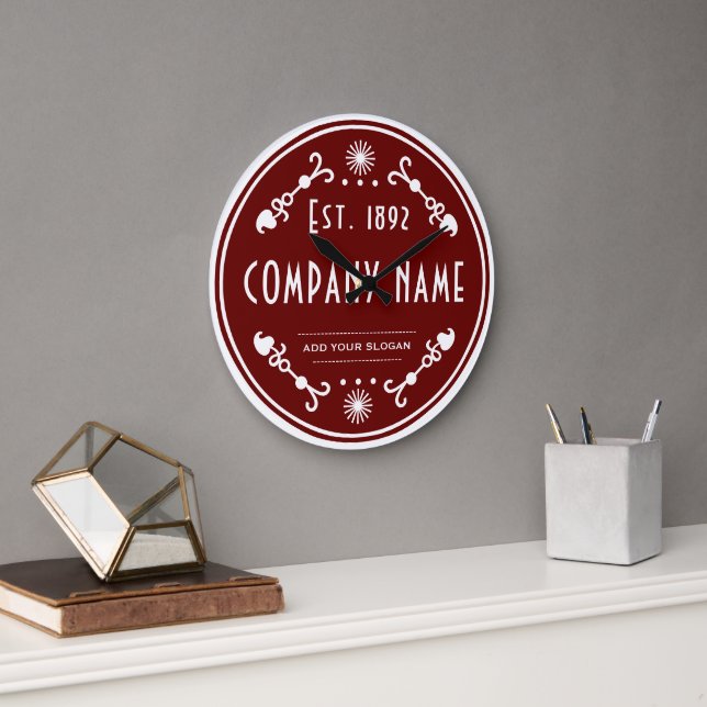 Grande Horloge Ronde Established Business Name, Decorative (Bureau)