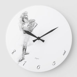 Grande Horloge Ronde ...et 5, 6, 7, 8 ! Danseuse de Degas