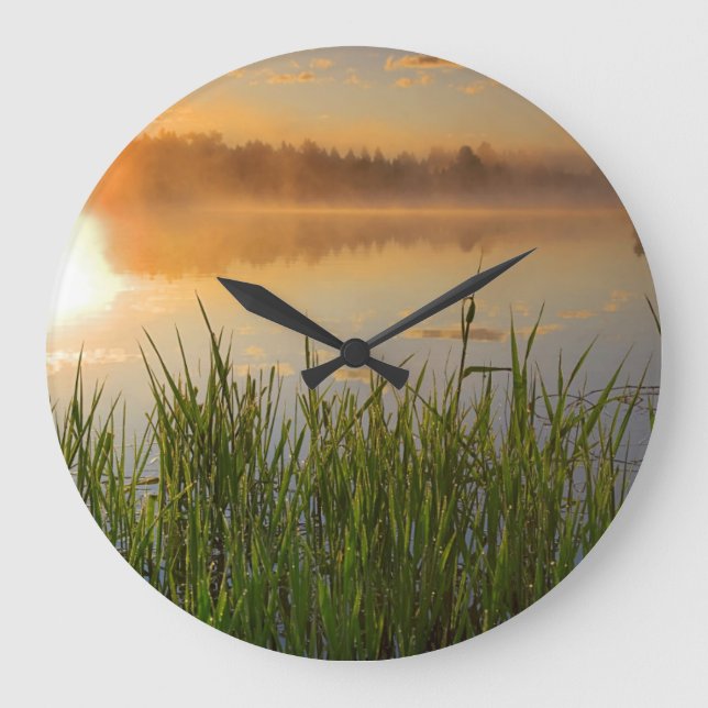 Grande Horloge Ronde États-Unis, Idaho, Winchester Lake State Park, Lap (Recto)