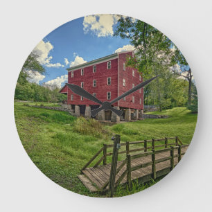 Grande Horloge Ronde États-Unis, Indiana, Cutler. Adams Mill