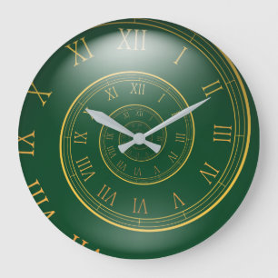 Grande Horloge Ronde Eternal Clocks, Spiral roman Large Clock
