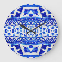 Ethnic Indigo Arrow Native Motifs