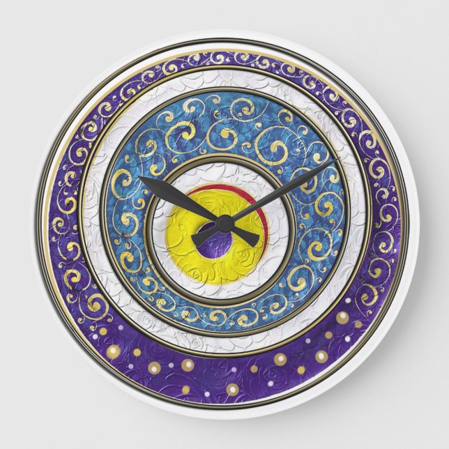 Grande Horloge Ronde Evil Eye (Recto)