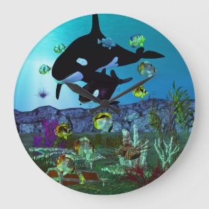 Grande Horloge Ronde Exploration 3D Aquarium ORCA