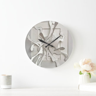 Grande Horloge Ronde explosion du papier