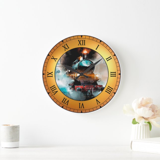 Grande Horloge Ronde Express D'Orient ~ Paris À Constantinople ~ * ~ (Maison)