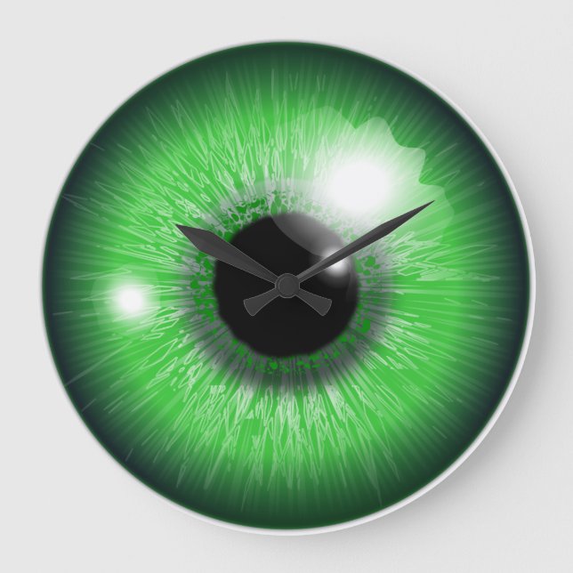 Grande Horloge Ronde EYE Clock (Recto)