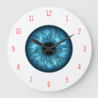 GRANDE HORLOGE RONDE EYEBALL CLOCK