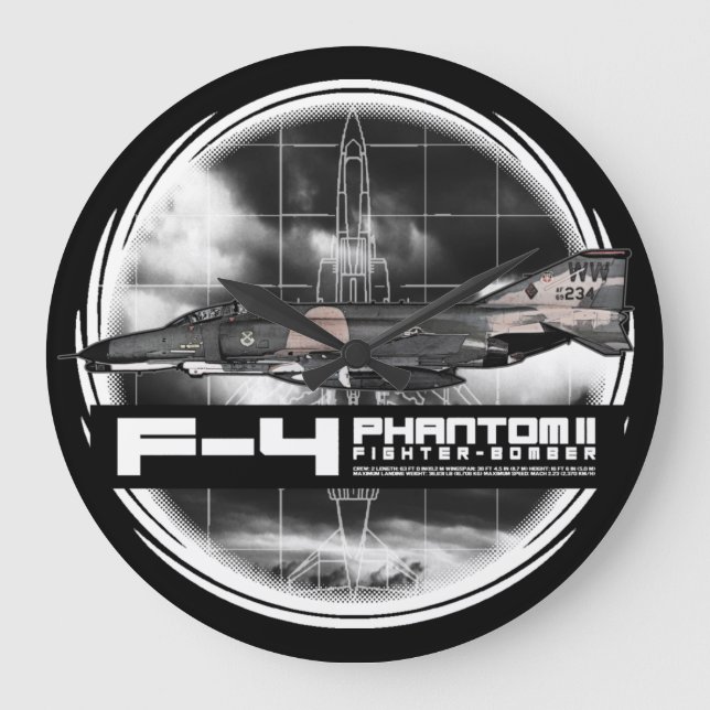 Grande Horloge Ronde F-4 Phantom II (Recto)