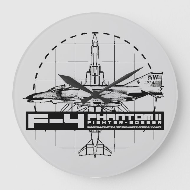 Grande Horloge Ronde F-4 Phantom II (Recto)