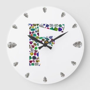 Grande Horloge Ronde F Monogramme