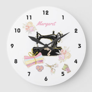 Grande Horloge Ronde Fabric