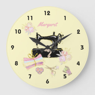 Grande Horloge Ronde Fabric