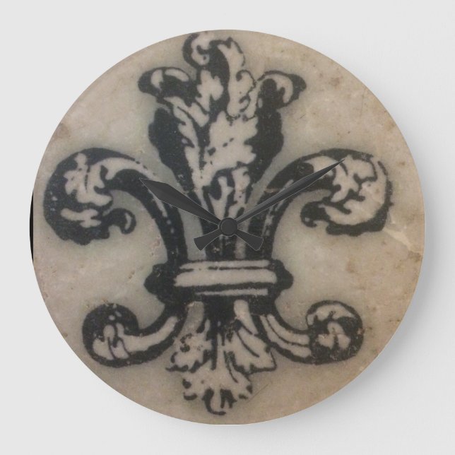 GRANDE HORLOGE RONDE FABULEUX FLEUR DE LIS (Recto)