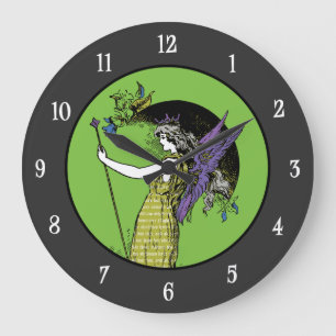 Grande Horloge Ronde Fairy Queen