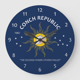 Grande Horloge Ronde FAKES Authentic Conch Republic