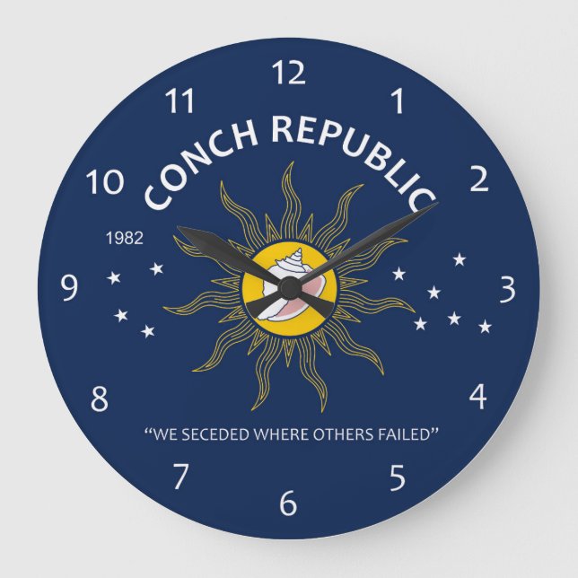 Grande Horloge Ronde FAKES Authentic Conch Republic (Recto)