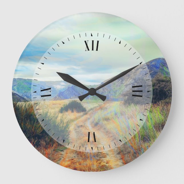 Grande Horloge Ronde Fall colors nature landscape (Recto)