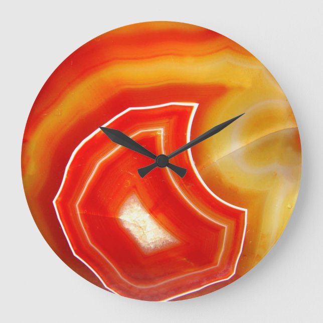 Grande Horloge Ronde Falln Agate (Recto)