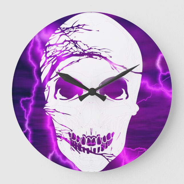 Grande Horloge Ronde Fantasy Skull #3 (Recto)