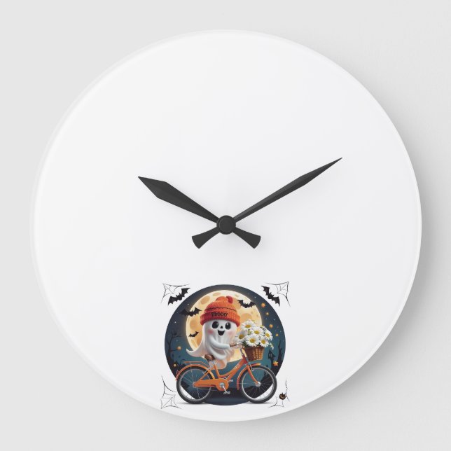 Grande Horloge Ronde Fantôme Cycliste (Recto)