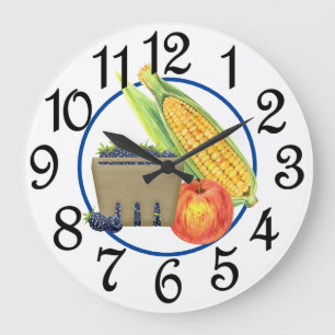 Grande Horloge Ronde Farm Fresh
