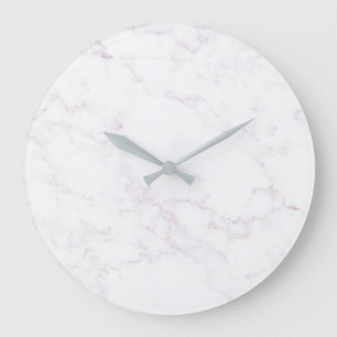 Grande Horloge Ronde faux marbre