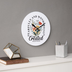 Grande Horloge Ronde Fearful et merveilleusement fait