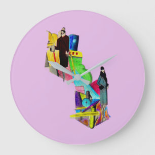 Grande Horloge Ronde Femme Art déco des années 1930