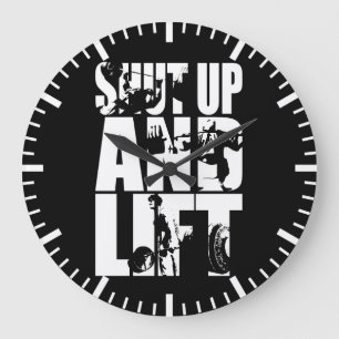 Grande Horloge Ronde Fermez et soulevez - la séance d'entraînement de