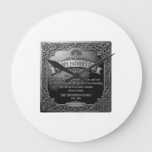 Grande Horloge Ronde Fête des Pères