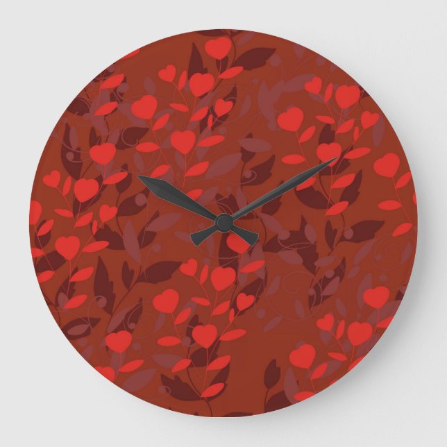Grande Horloge Ronde feuille (Recto)