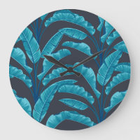 Feuilles de bananes : Motif tropical Vintage.